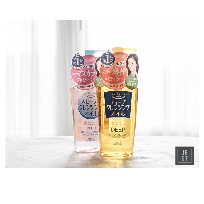 Oil Kose Softymo - Speedy Cleansing Oil / Deep Cleansing Oil