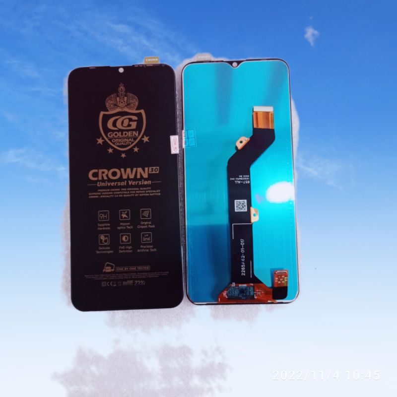 lcd touchscreen itel vision 1 plus ts tc layar sent itel1 plus