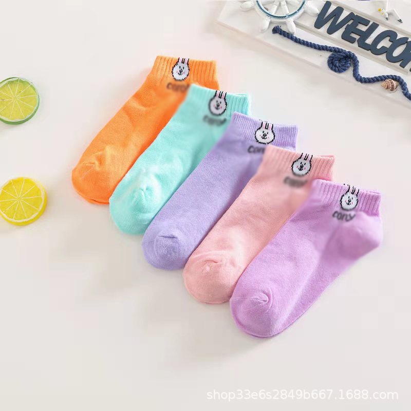 Kaos Kaki Pendek Semata Kaki Ankle Cute Short Socks / Kaus Kaki Fashion 430