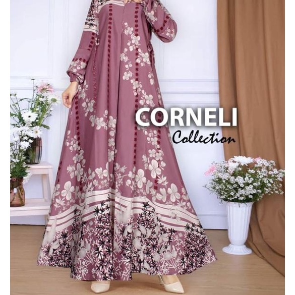 GAMIS / GAMIS MAXMARA / GAMIS MAXMARA MOTIF / GAMIS MAXMARA LUX KILAU - Rosepink, XL