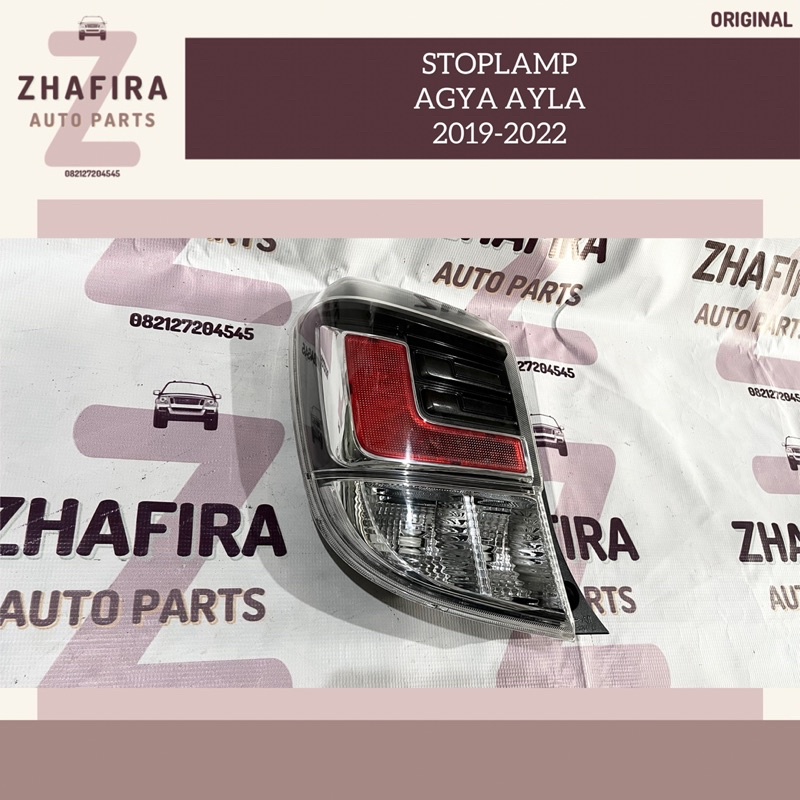 Stoplamp Lampu Belakang Stop Lamp Rem Mundur Mobil Toyota Agya 1200cc 2020 2021 2022 Led Original