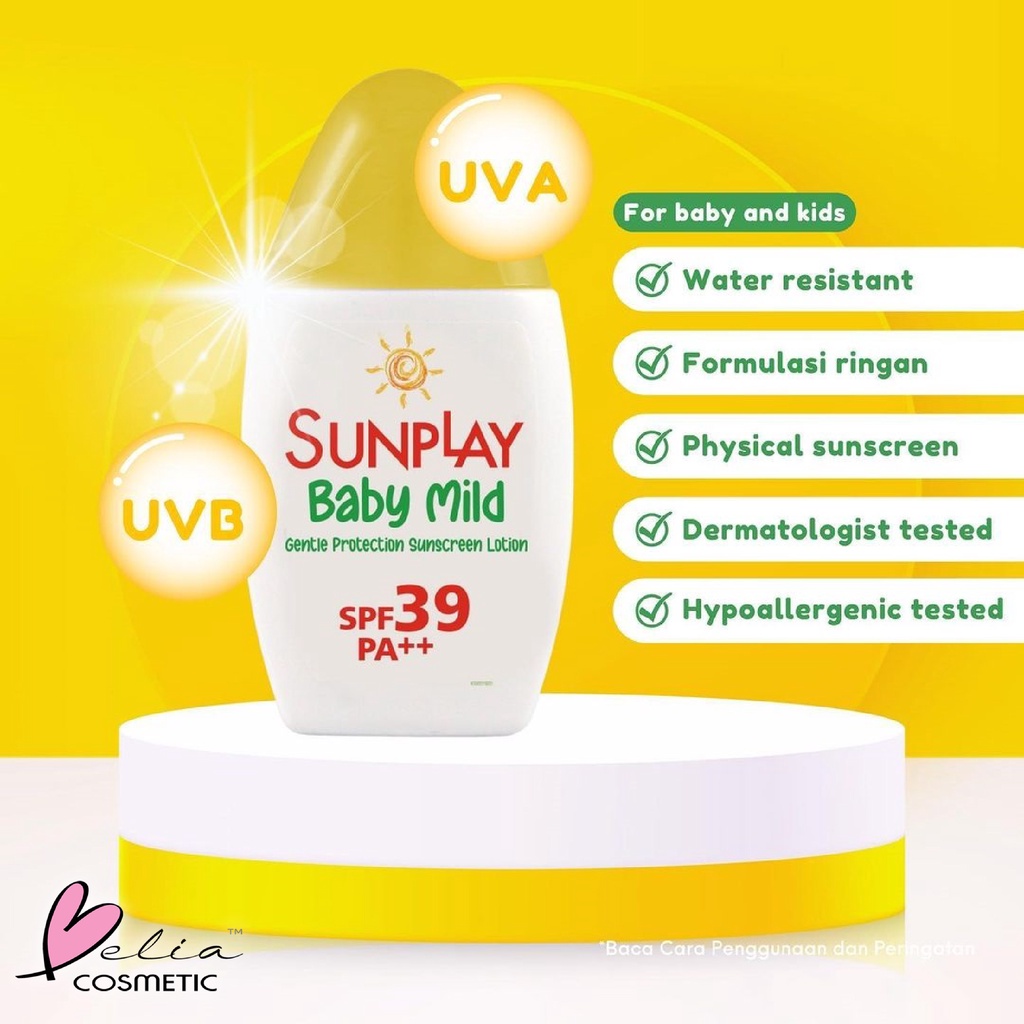 ❤ BELIA ❤ Rohto Sunplay UVA UVB SPF50 PA++++| SPF 39 PA++ | Sunblock Sunscreen Lotion High UV Defense | BPOM