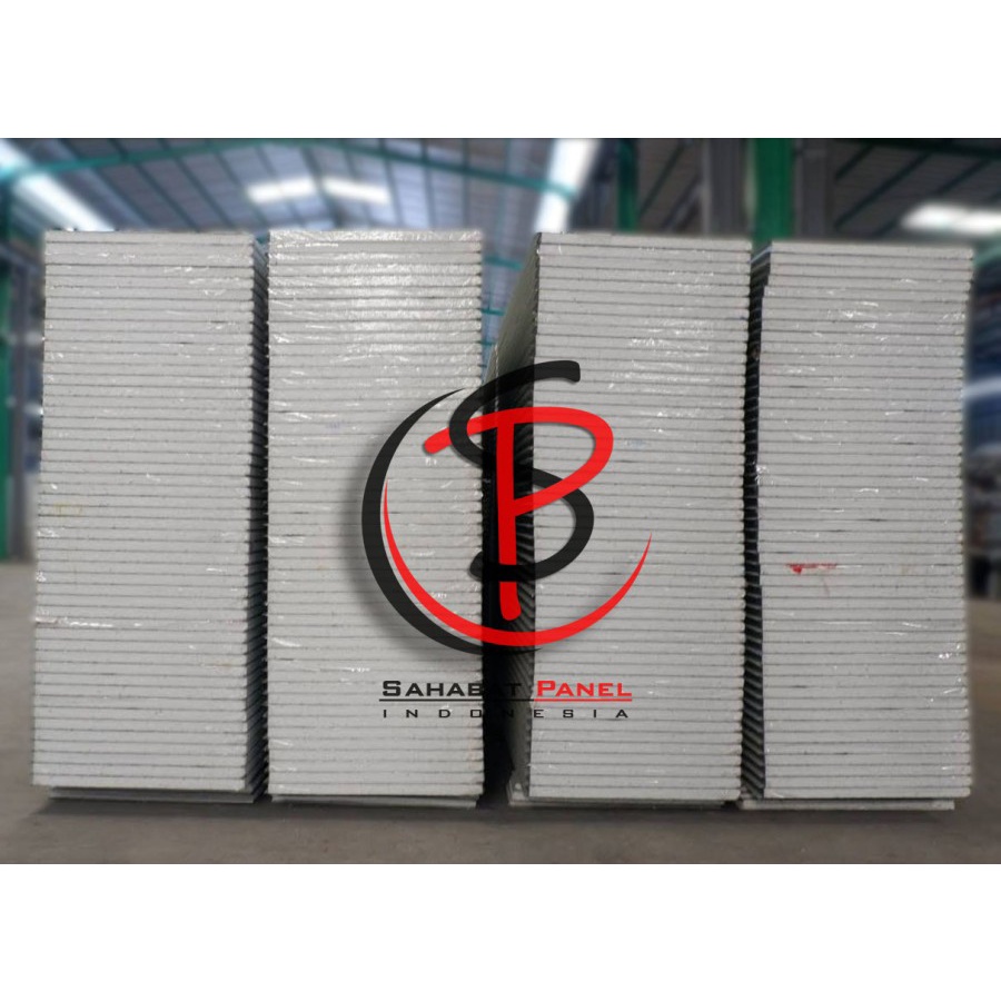 EPS Sandwich Panel Dinding & Plavon Lebar 1 meter Termurah OFFICIAL STORE SAHABAT PANEL INDONESIA