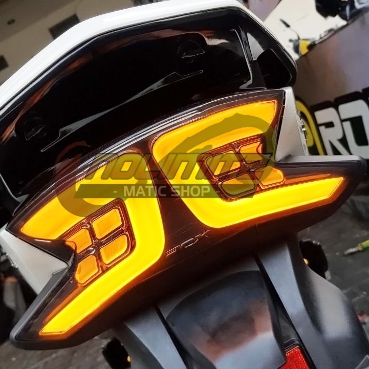 Stoplamp JPA Lampu Rem Belakang Variasi LED Honda PCX 150 Lokal