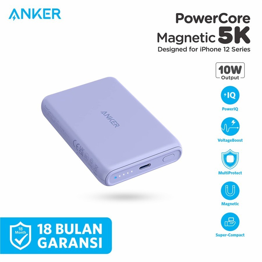 Power Bank MagSafe Anker PowerCore Magnetic 5K - Anker A1619