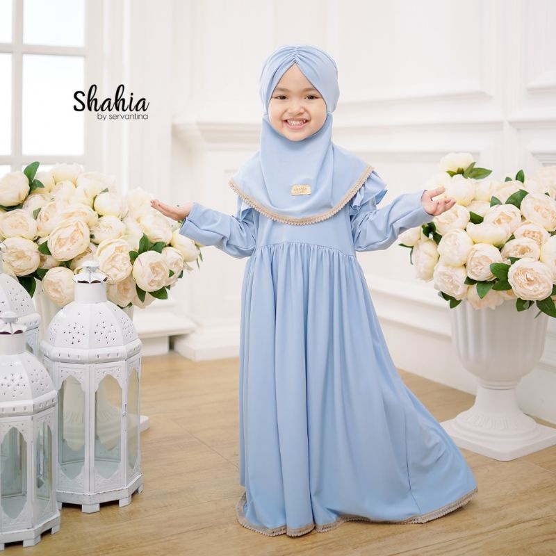 Bilqis Set Gamis Hijab Anak by Shahia Servantina