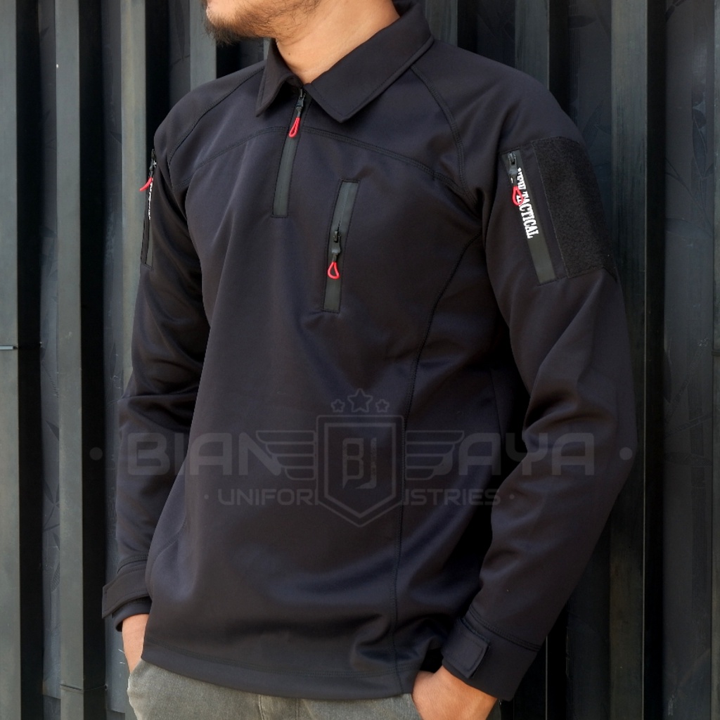 Terbaru kaos bdu tactical full Scuba Combat Polos lengan panjang