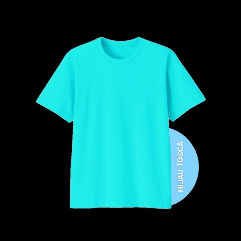 kaos combed 28s warna muda