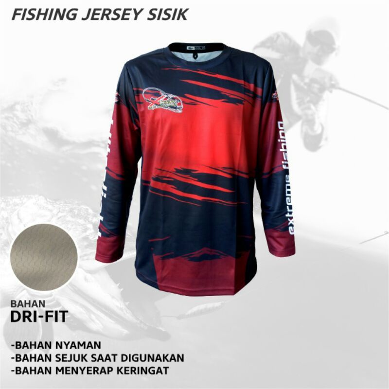 JERSEY MANCING RELIX NUSANTARA SISIK LENGAN PANJANG