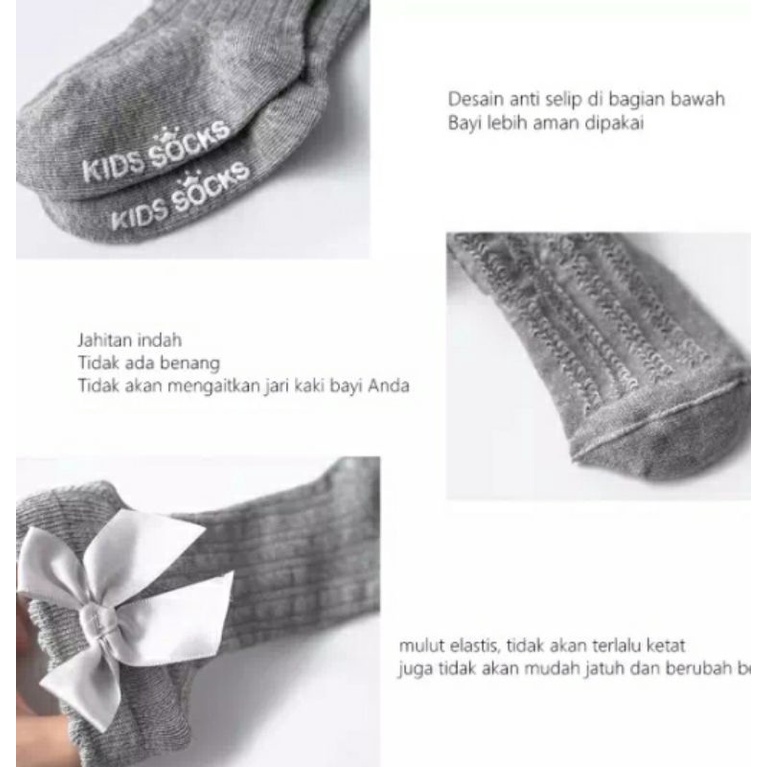 kaos kaki pita/kaos kaki anak /kaos kaki pita panjang/kaos kaki anti slip