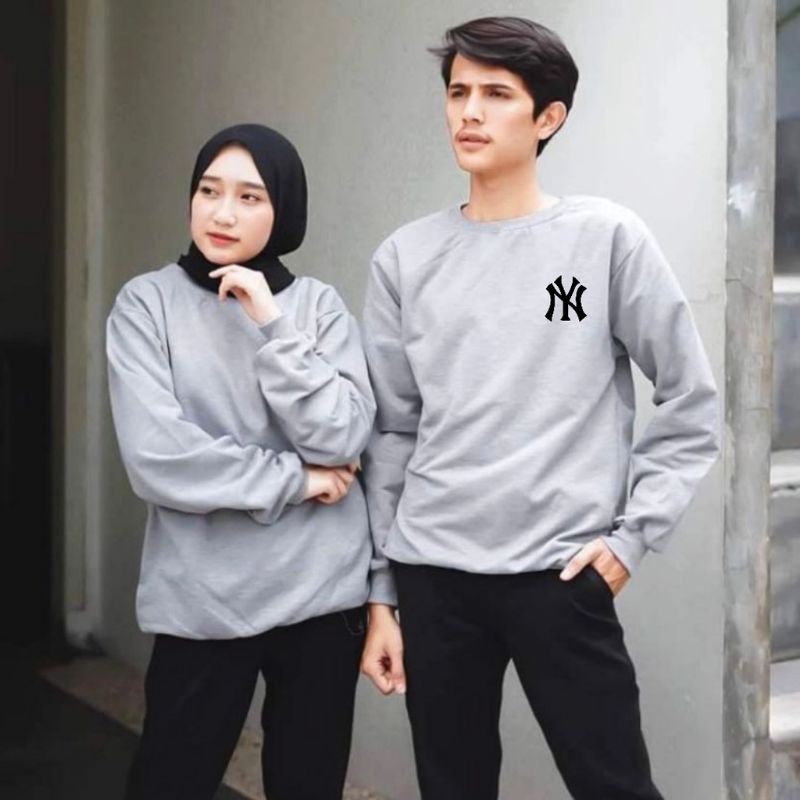 baju lengan panjang COUPLE NY terbaru / kaos keren trendy dan kekinian/ kaos distro keren /  kaos terlaris