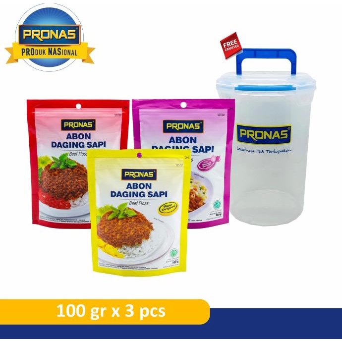 

PRONAS Paket Lengkap Abon Sapi Free Cannister