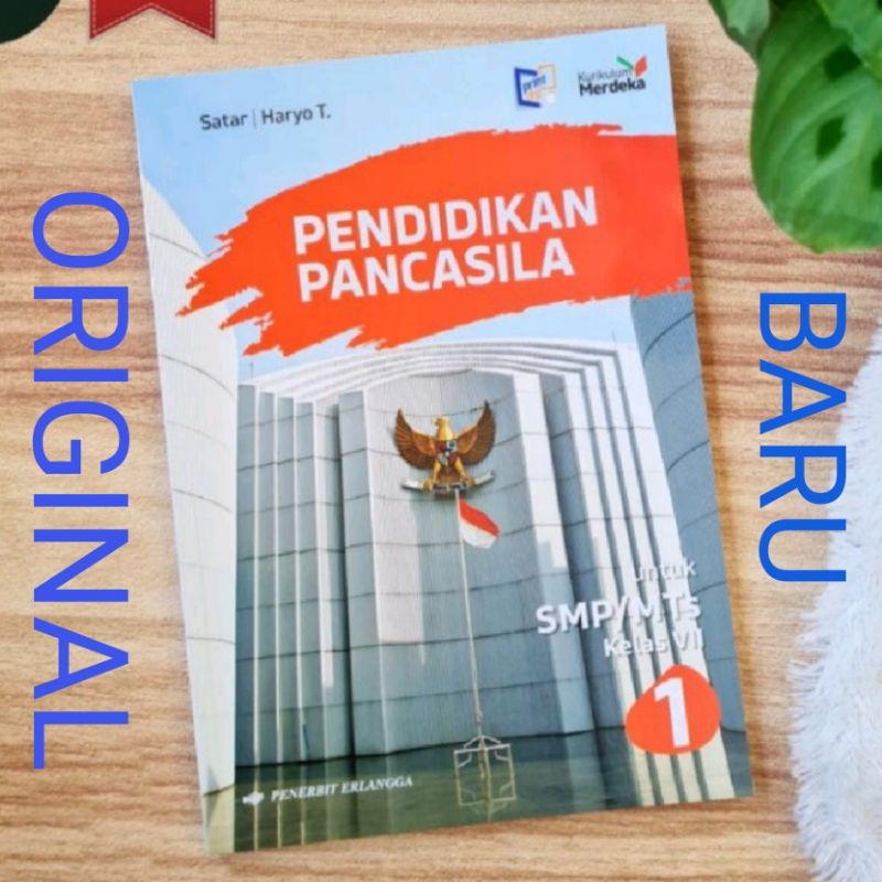 BUKU PPKN PKN PENDIDIKAN PANCASILA kelas 1 VII 7 SMP MTS Penerbit Erlangga Kurikulum MERDEKA - Satar Haryo T