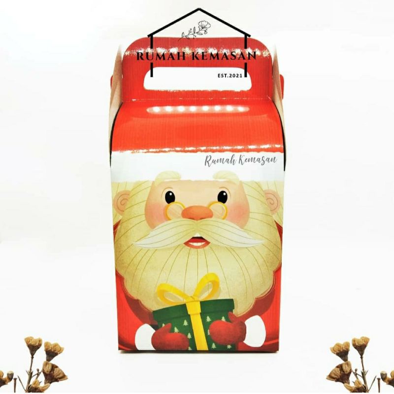 

Box Natal "Santa Claus" uk 14 x 14 x 17