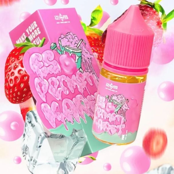 AUTHENTIC LIQUID ICE BUBBLEGUM PINK 30ML BY ASVPROJECT - PERMEN KARET ICE