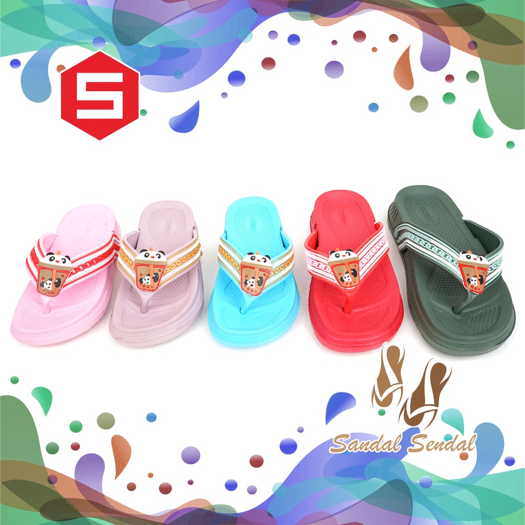 Sandal Fashion Anak Perempuan Skyrublle SL 399 WRN BOBA