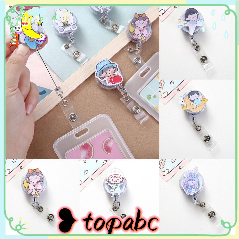 Top Holder Kartu Iddebitkredit Desain Kartun Kelinci Lucu Imut Multi Warna Kancing Penutup