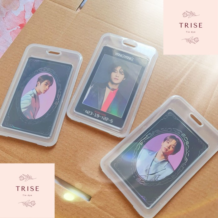 

Id Tag Photocard Holder Cute Keychain Id Pc Case Gantungan Kpop Top Holder