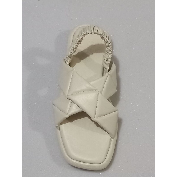 RD 043 SANDAL PINGGUL WANITA TERBARU BAN 2 SILANG PIRAMID