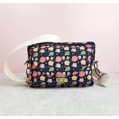 PROMO MSB (MINI SLING BAG) AYANA BLACK/PINK II MAMAYAYA PROJECT II Original
