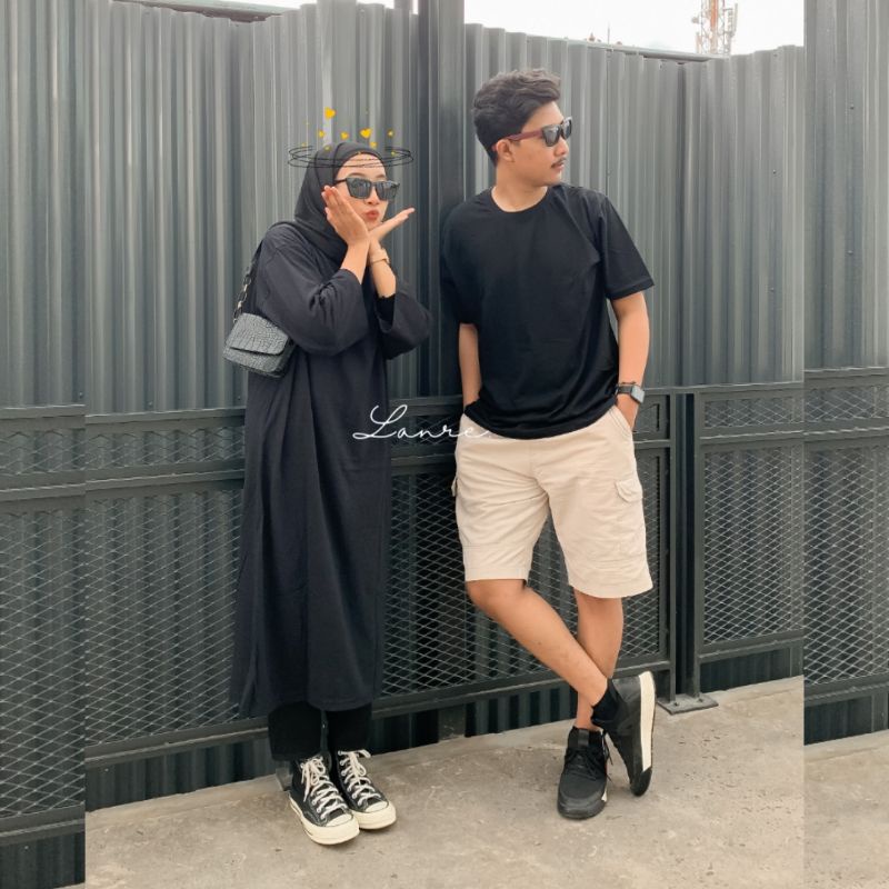 COUPLE SET morfia &amp; oxa - kaos couple - coue set dress - baju pasangan