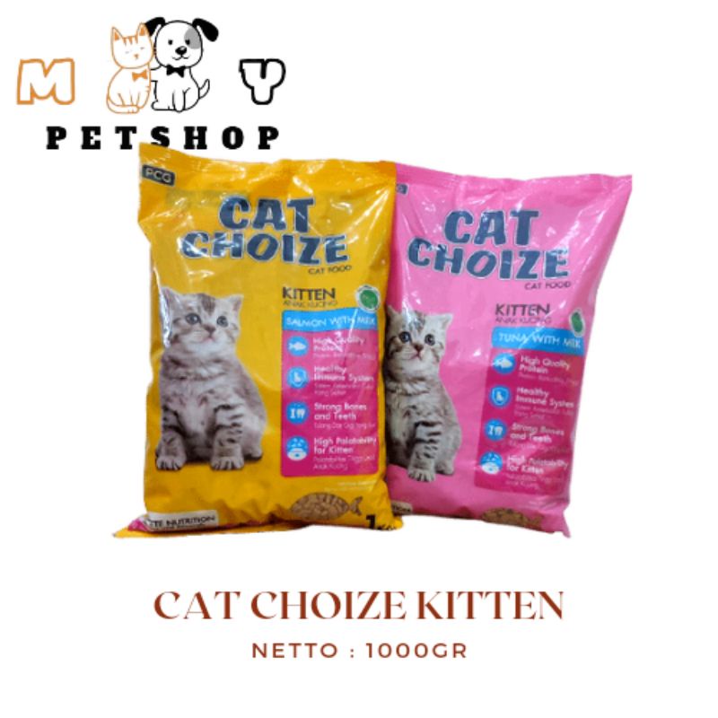 CAT CHOIZE 1kg Makanan Kucing Kecil/Kitten