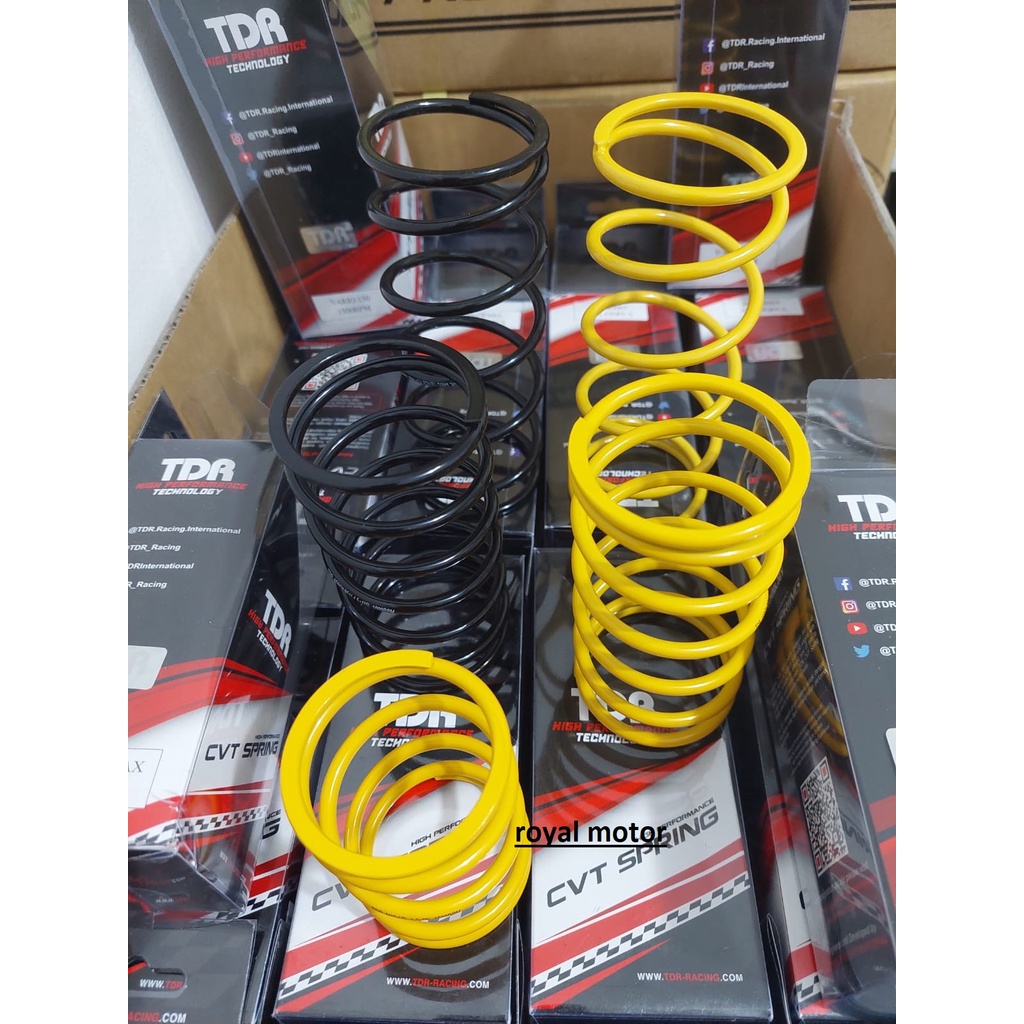 [TDR] percvt racing TDR per cvt tdr vario/ beat/ mio/ nmax/ per cvt TDR 1500RPM/1000RPM original  tdr