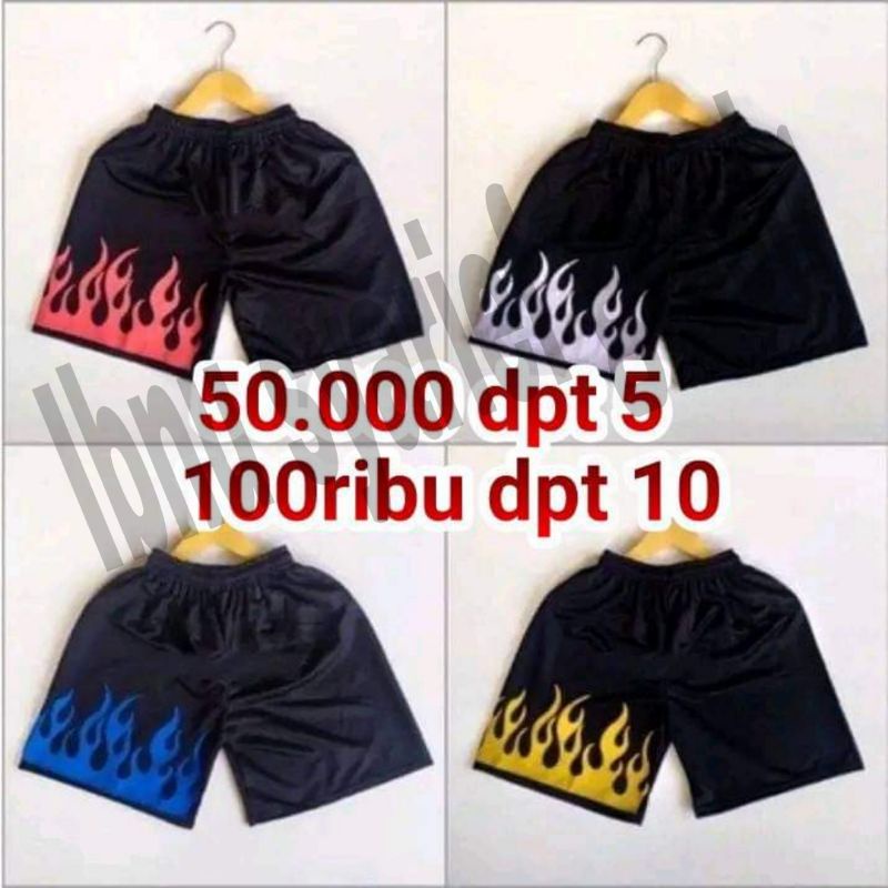 Boxer api/CELANA PENDEK/KOLOR api/BOXER ONFIRE MURAH