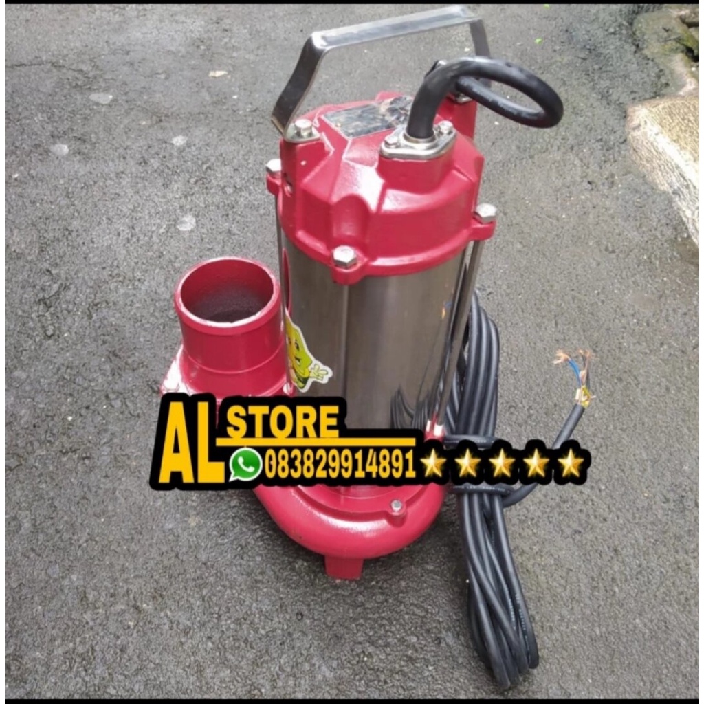 Mesin Sibel Pompa Celup Air kotor ORIGINAL PLYKE 3 Inch Pompa Celup Kolam Ikan 3" Pompa Air Kolam Ai