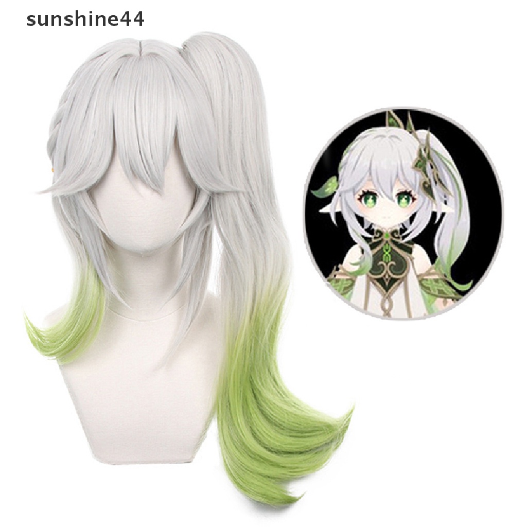 Sunshine Wig / Rambut Palsu Panjang 50cm Tahan Panas Untuk Cosplay