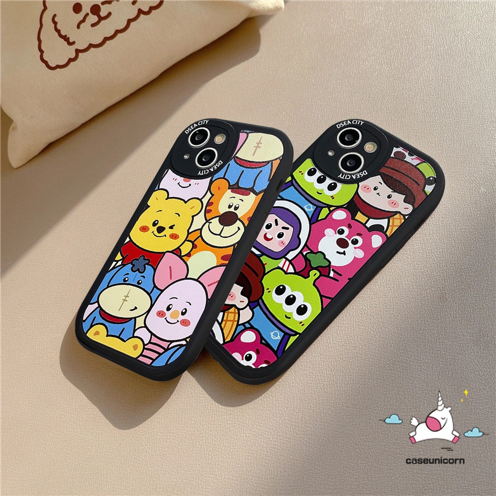 Soft Case Samsung A13 A14 A04 A23 A04s A12 A22 A53 A03s A52 A52s A50 A73 A03 A32 A21s A50s A30s A33 A20s A02s A31 A10s A20 M23 A72 A71 A51 A1 Toy Story Lucu Winnie the Pooh Sarung