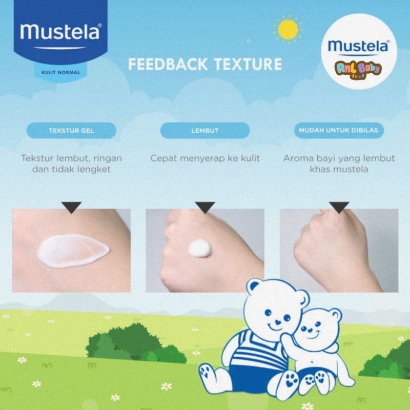 Mustela Hydra Bebe Body Lotion 300 ml/Lotion Bayi