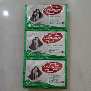 LIFEBUOY SHAMPOO SACHET 9ML 1 RENCENG 12 PCS [SWEETSPACE]