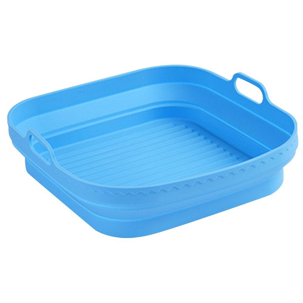 Solighter Square Silicone Pot Pengganti Memasak Reusable Baking Basket