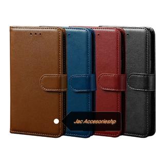 Flip Case Realme C20 / C11 2021 Kulit Casing Cover Dompet Sarung