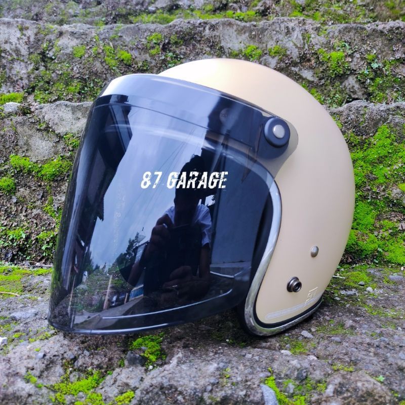 Visor Fiat bogo model snail universal bisa untuk semua jenis helm bogo cargl nioss dll