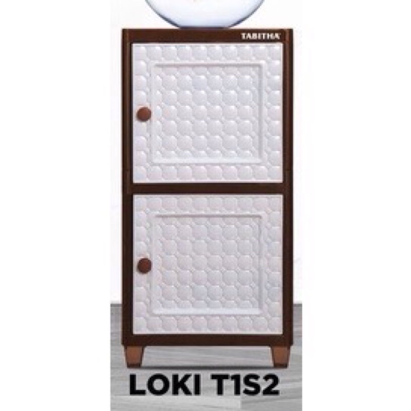 Lemari Cabinet 5 Susun LOKI / Lemari Loker Plastik Diamond