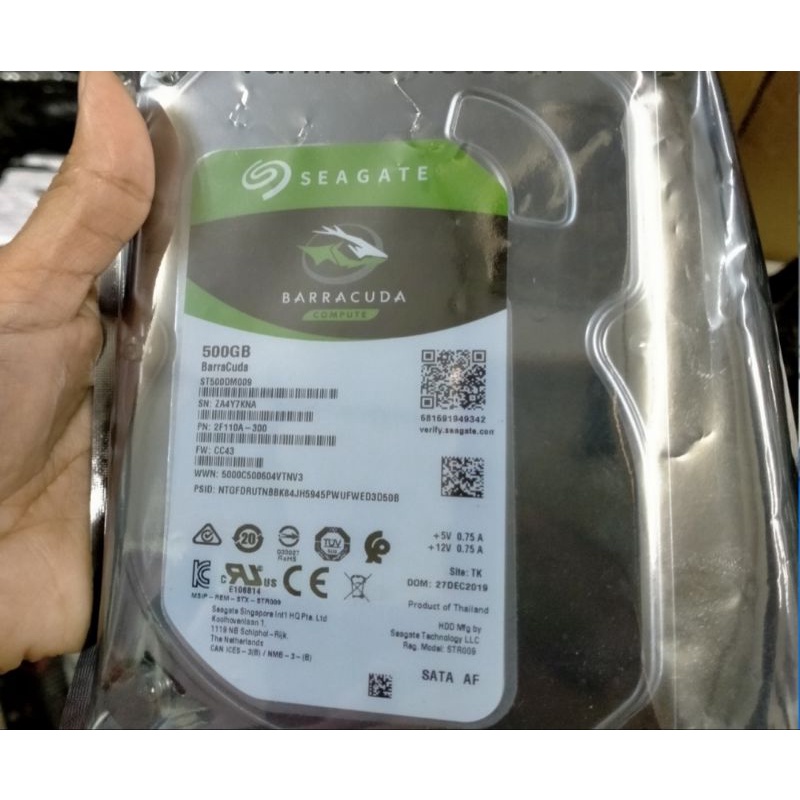 HDD Seagate Barracuda 500GB 7200Rpm/Hardisk seagate 500GB SATA