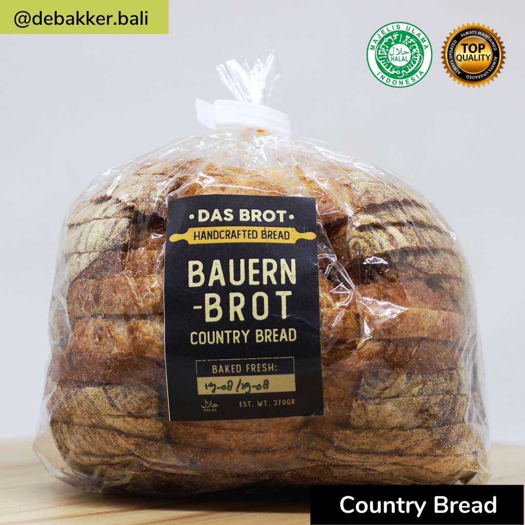 

Debakker store Country - Healthy Food - Diet Snack – Vegan Friendly – Low Gi – Bread Roti Bakery