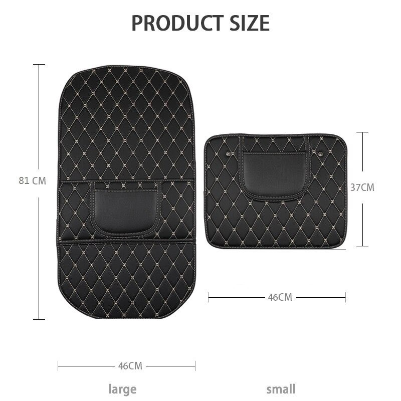 Car Protector Kick Mat Alas Pelindung Kaki Anak Cover Jok Kursi Belakang Mobil
