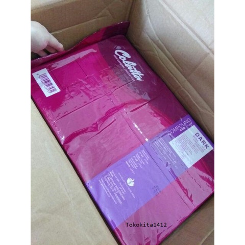 COLATTA Dark Compound 5 kg Coklat Batang Chocolate