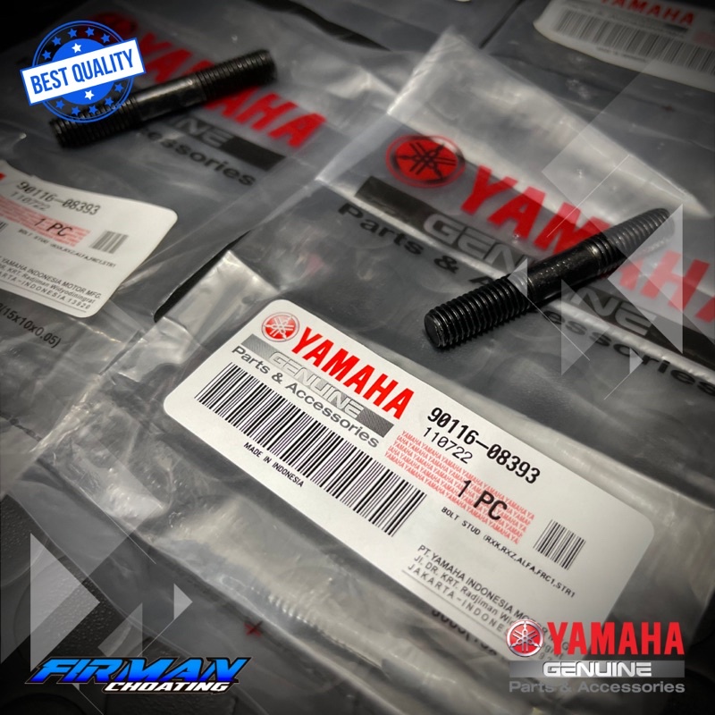 Baut tanam boring blok piston atas rx king original (4pcs) 90116-08393