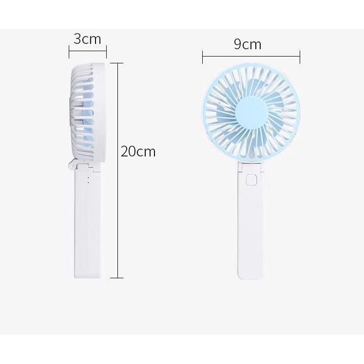 Goojodoq KIPAS ANGIN MINI GENGGAM Cute / Kipas Lipat PORTABLE / Mini Fan