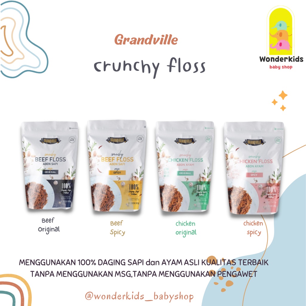 

Grandville Crunchy Floss || Abon