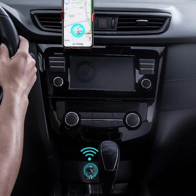 BLUETOOTH TRANSMITTER WIRELESS BLUETOOTH RECEIVER ADAPTER - Hitam