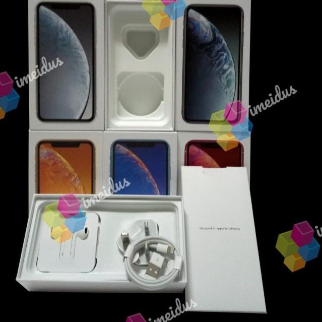 Dus Box iPhone XR Full Set - Putih