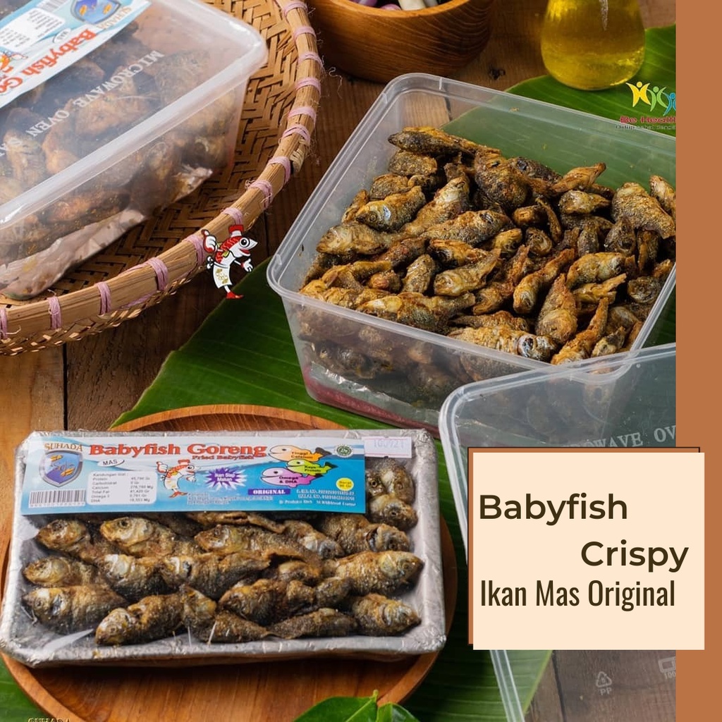 Baby Fish Crispy | Baby Fish Ikan Mas Original Crispy  Enak Bergizi