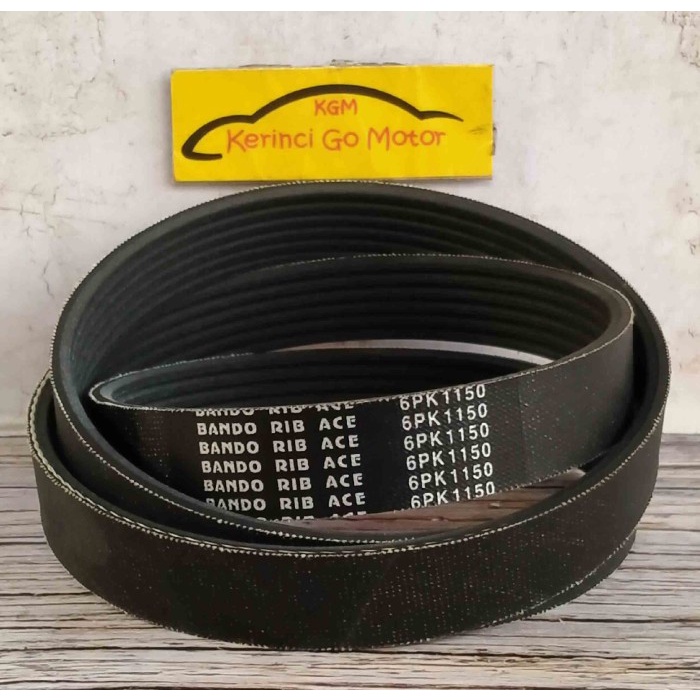 BANDO VAN BELT 6PK 1150 RIB BELT TALI KIPAS 6PK-1150 FAN BELT ALUR