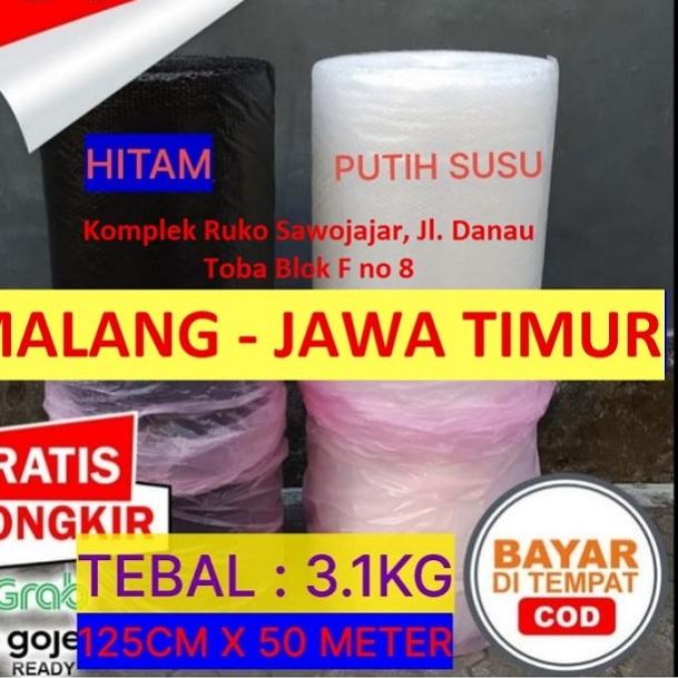 

Bubble Wrap Roll - HITAM 2KG