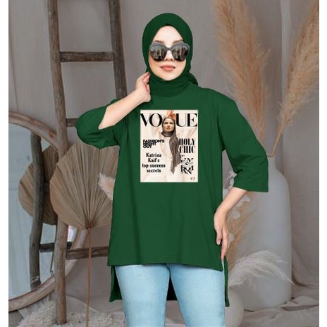 FC - TUNIK BASIC OVERSIZE WANITA HIJAB'S VARIASI 0310 DTF